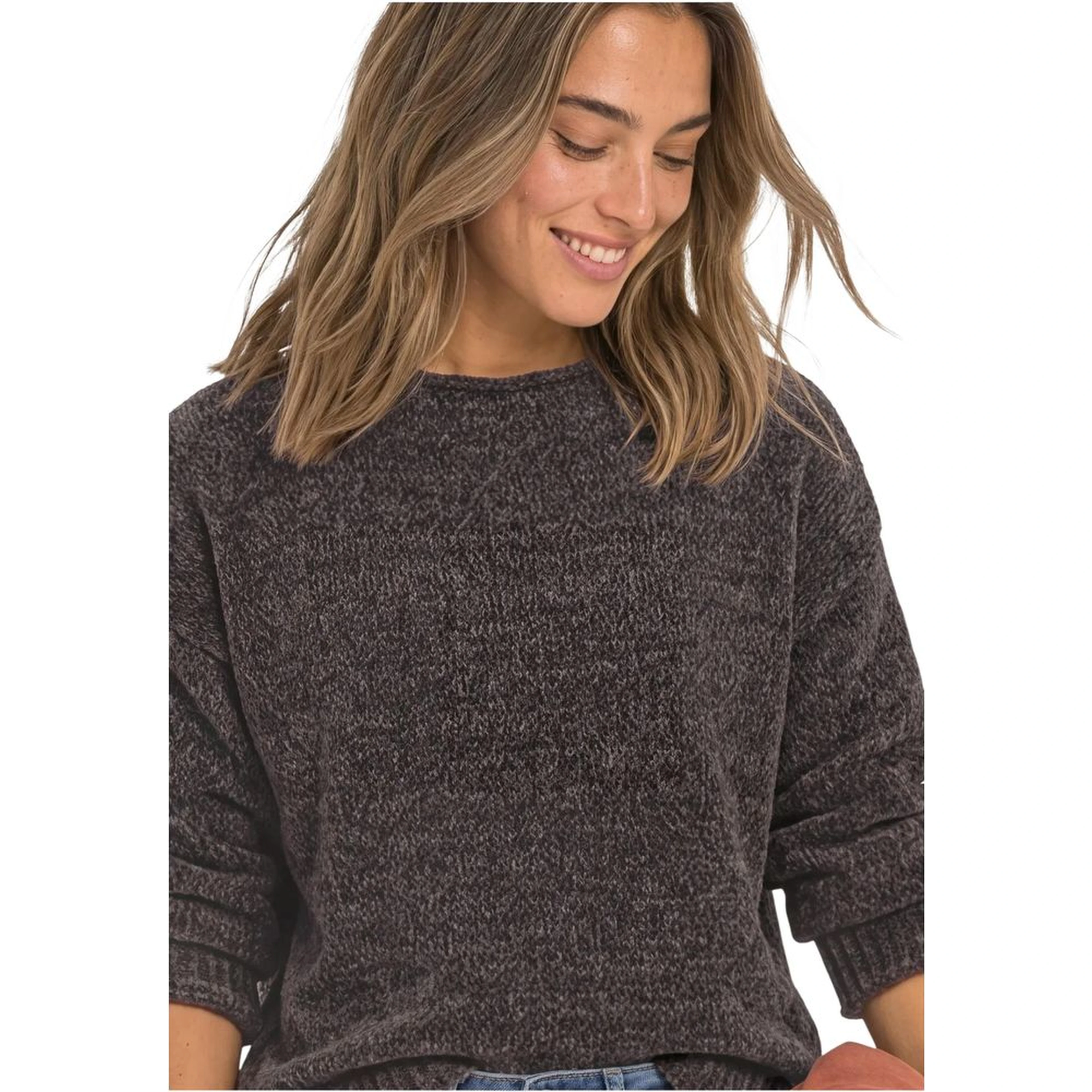 Brown Polyester Sweatshirt