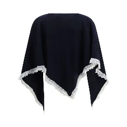 Black Wool Oves Aries Scarf