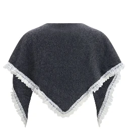 Gray Wool Oves Aries Scarf