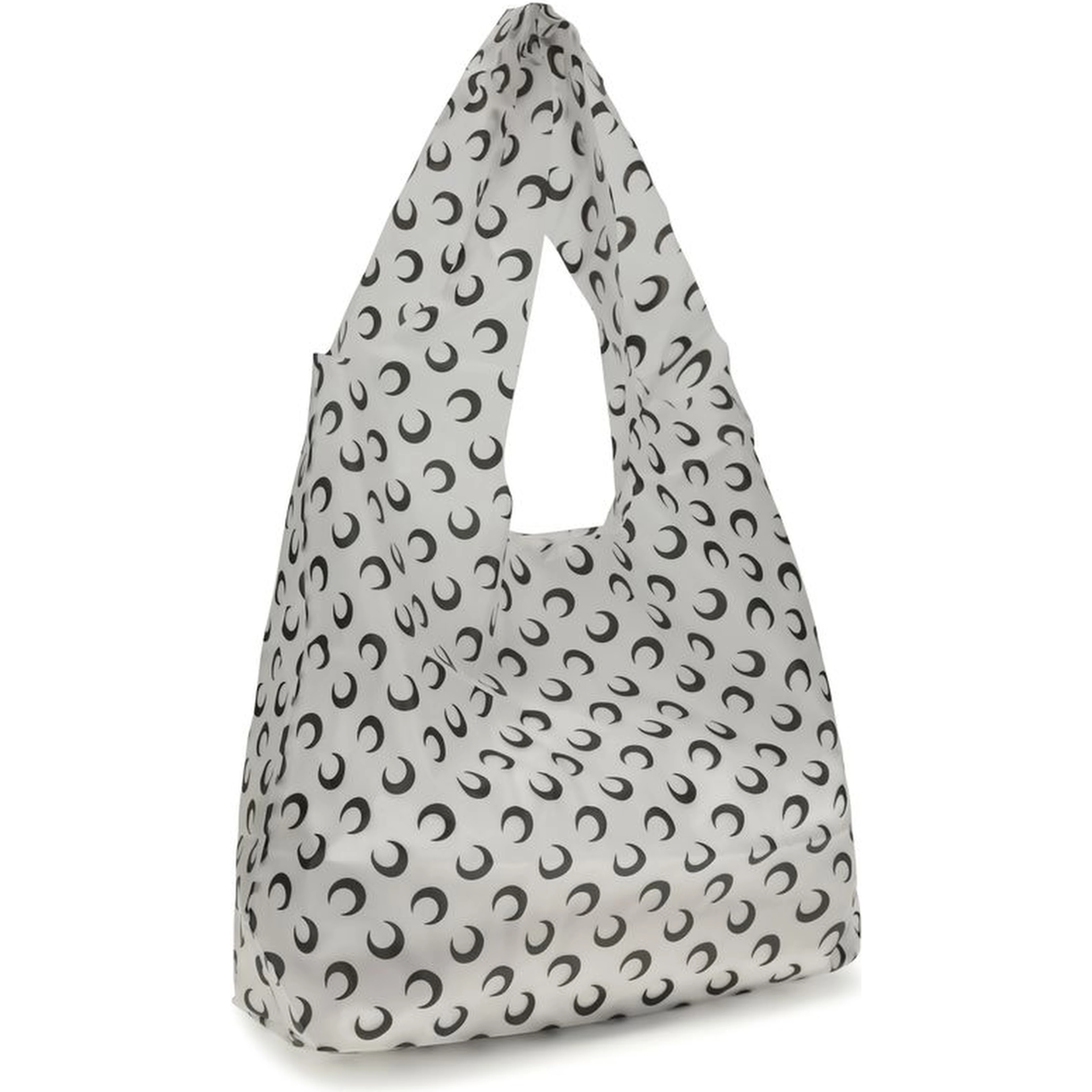 White Polyurethane Shoulder Bag
