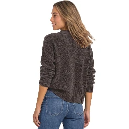 Brown Polyester Sweatshirt