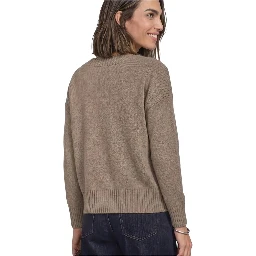 Beige Cotton Sweatshirt