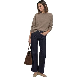 Beige Cotton Sweatshirt