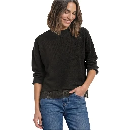 Brown Polyester Long Sleeve T-Shirt