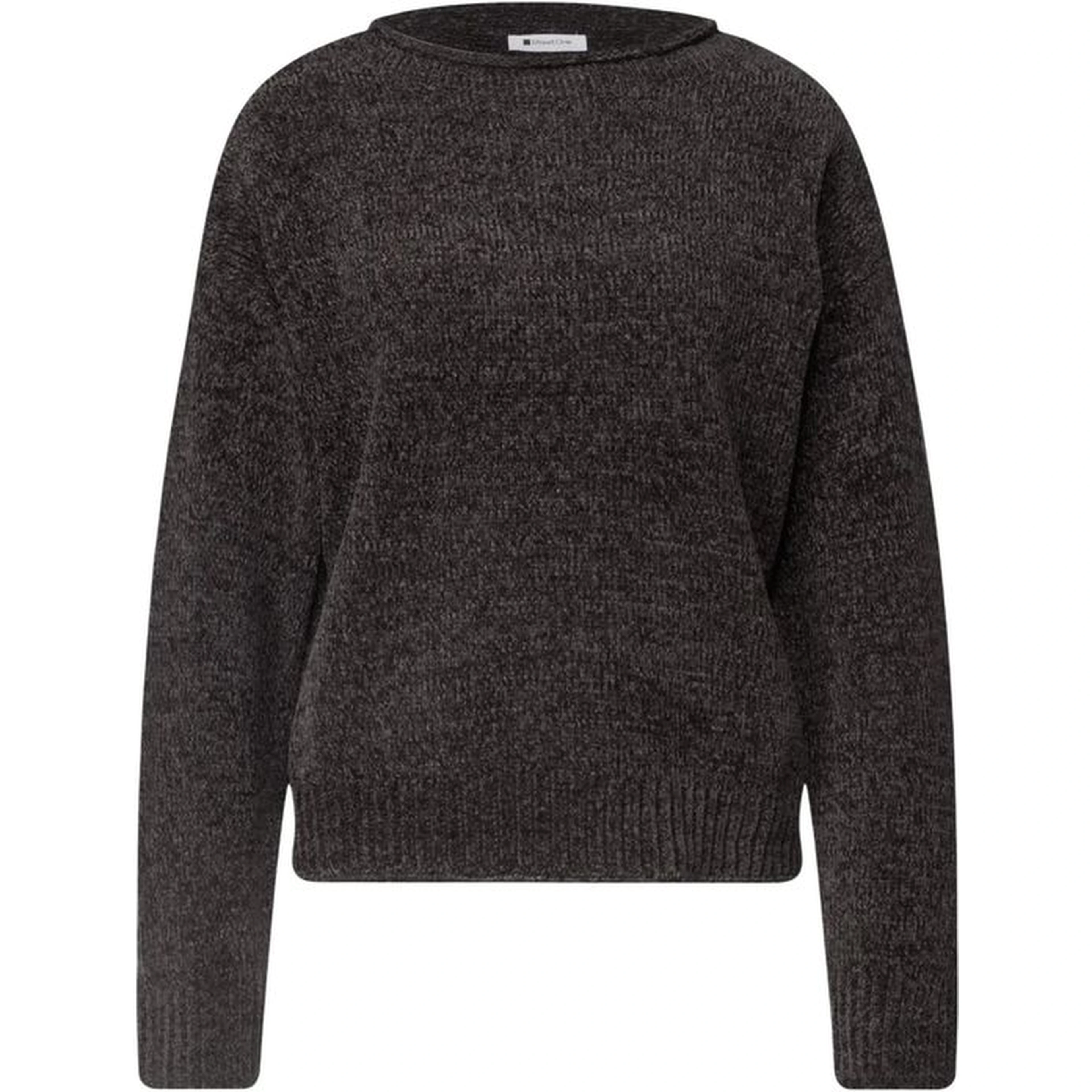 Brown Polyester Sweatshirt