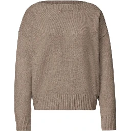 Beige Cotton Sweatshirt