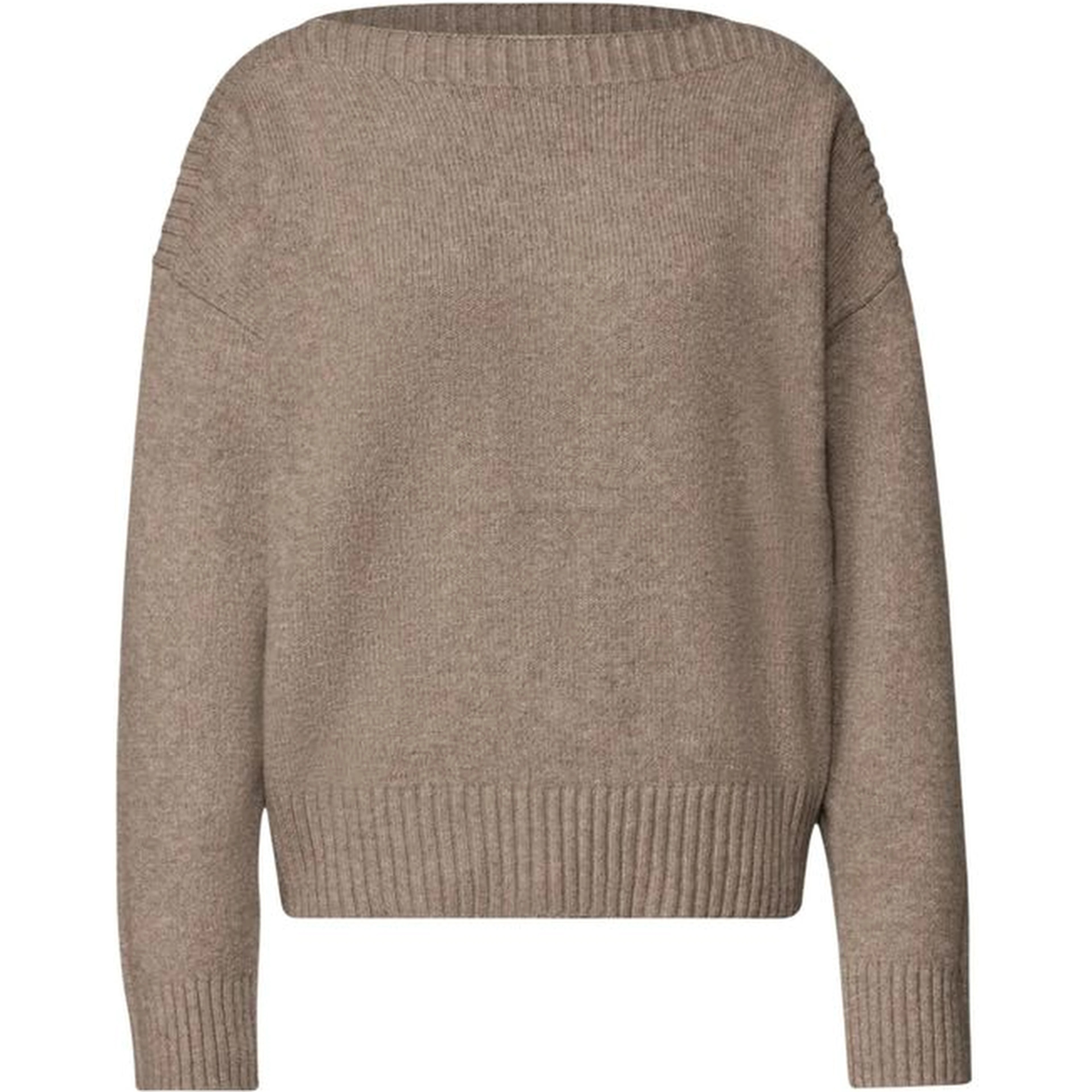 Beige Cotton Sweatshirt