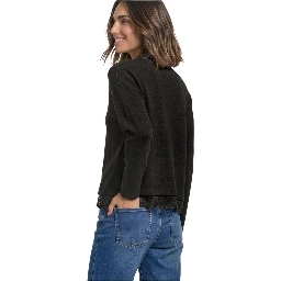 Brown Polyester Long Sleeve T-Shirt