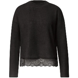 Brown Polyester Long Sleeve T-Shirt