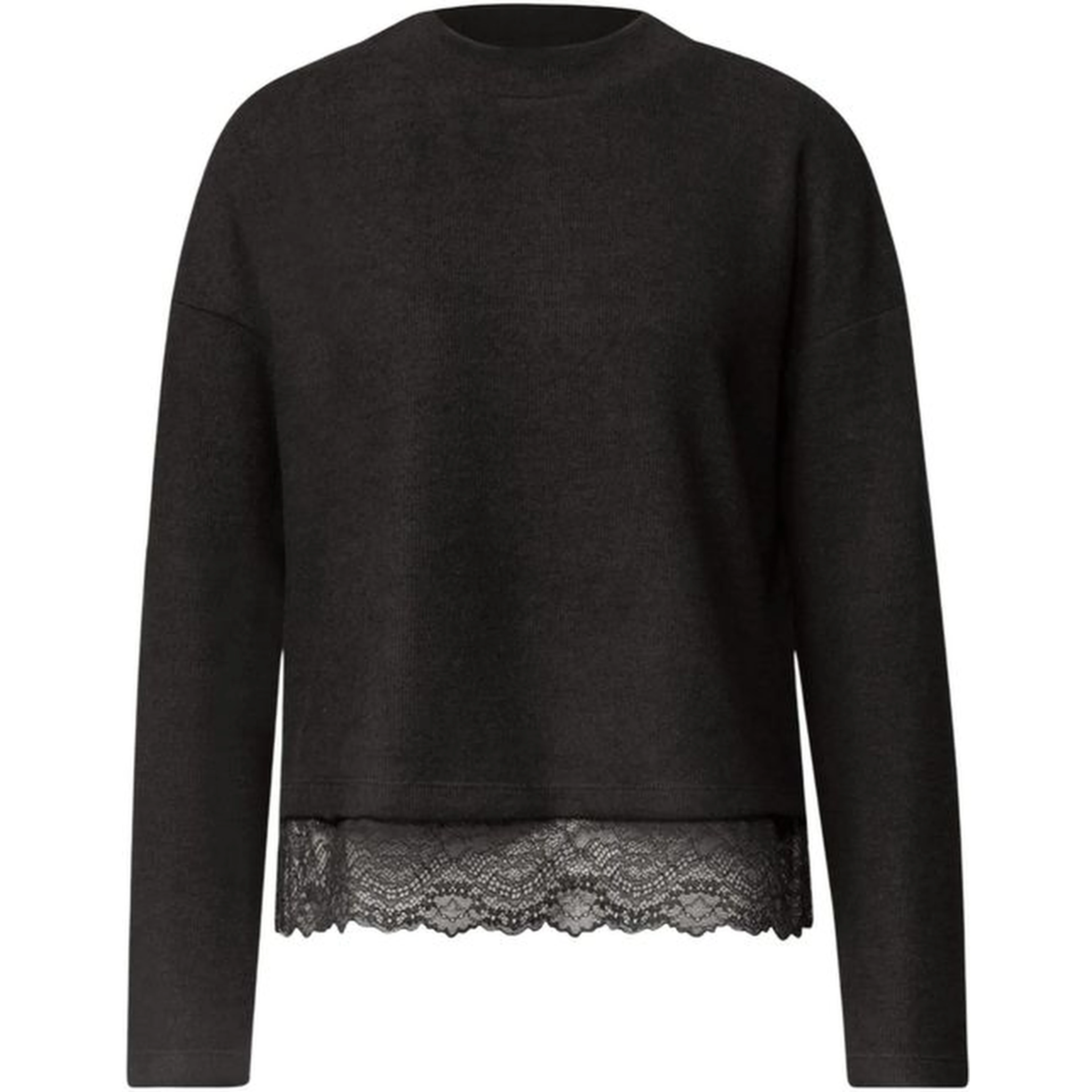 Brown Polyester Long Sleeve T-Shirt