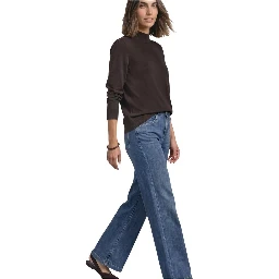 Brown Viscose Sweatshirt