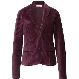 Purple Cotton Blazer
