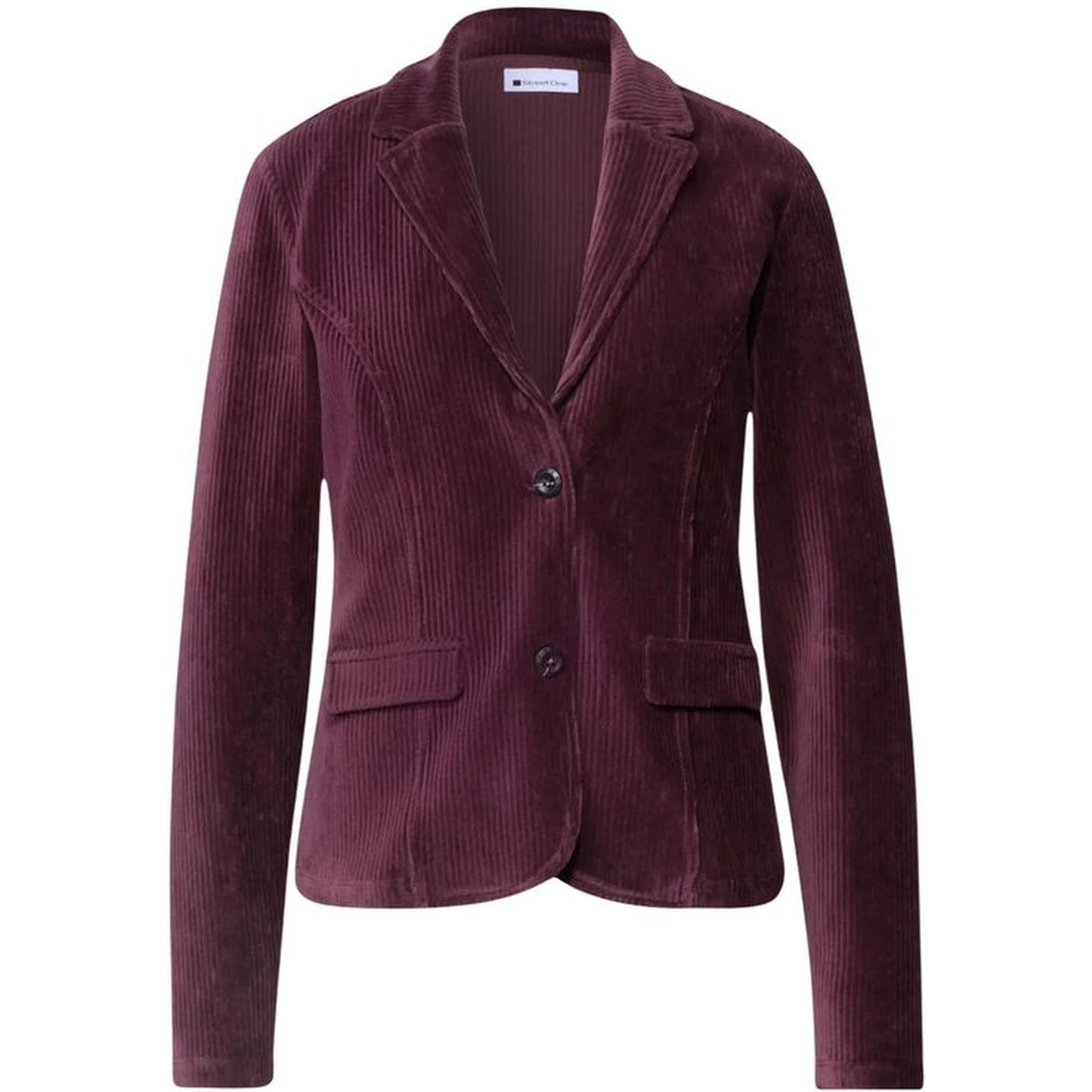 Purple Cotton Blazer