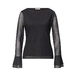 Bicolor Polyester Blouse