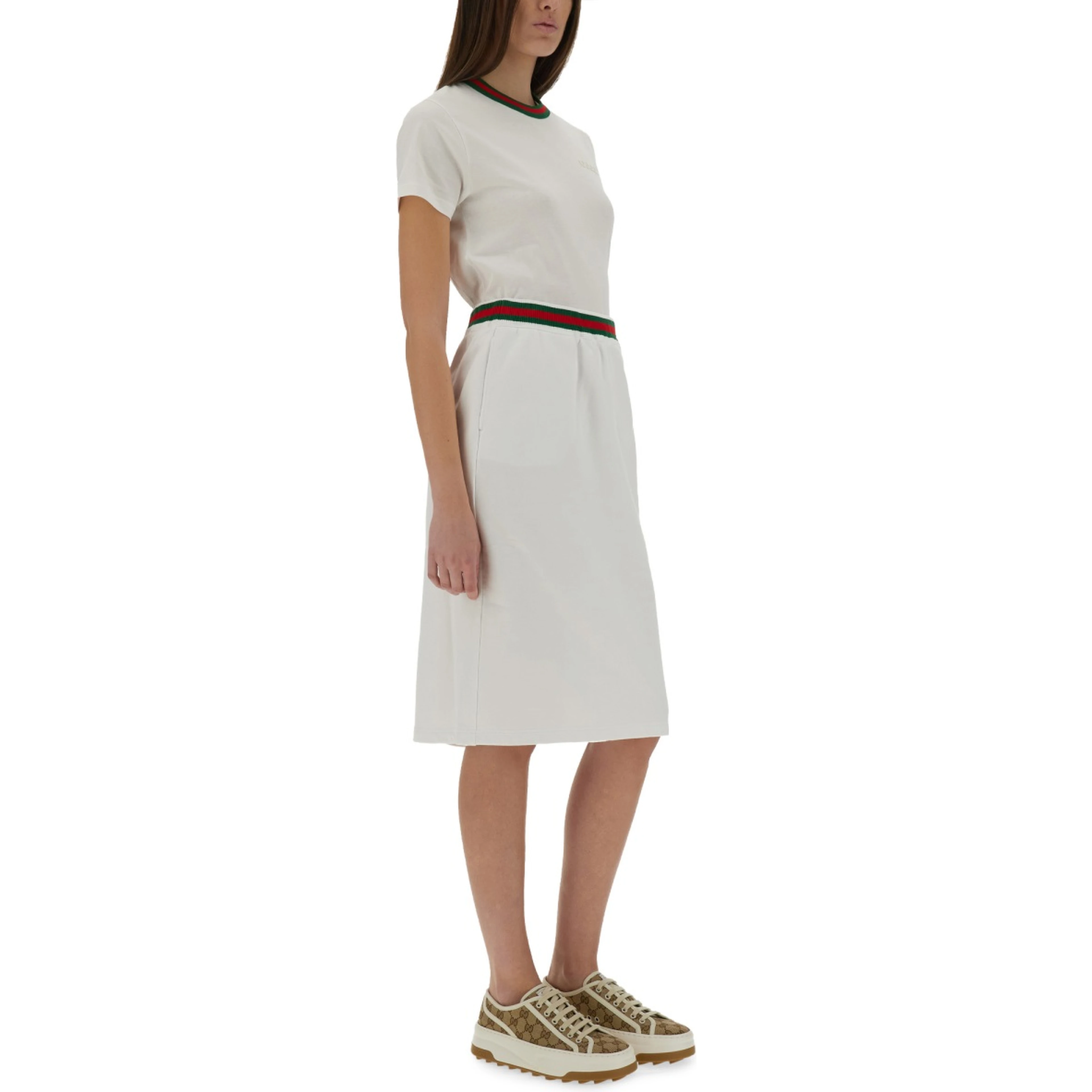 COTTON JERSEY SKIRT
