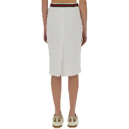 COTTON JERSEY SKIRT