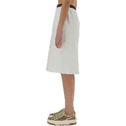 COTTON JERSEY SKIRT