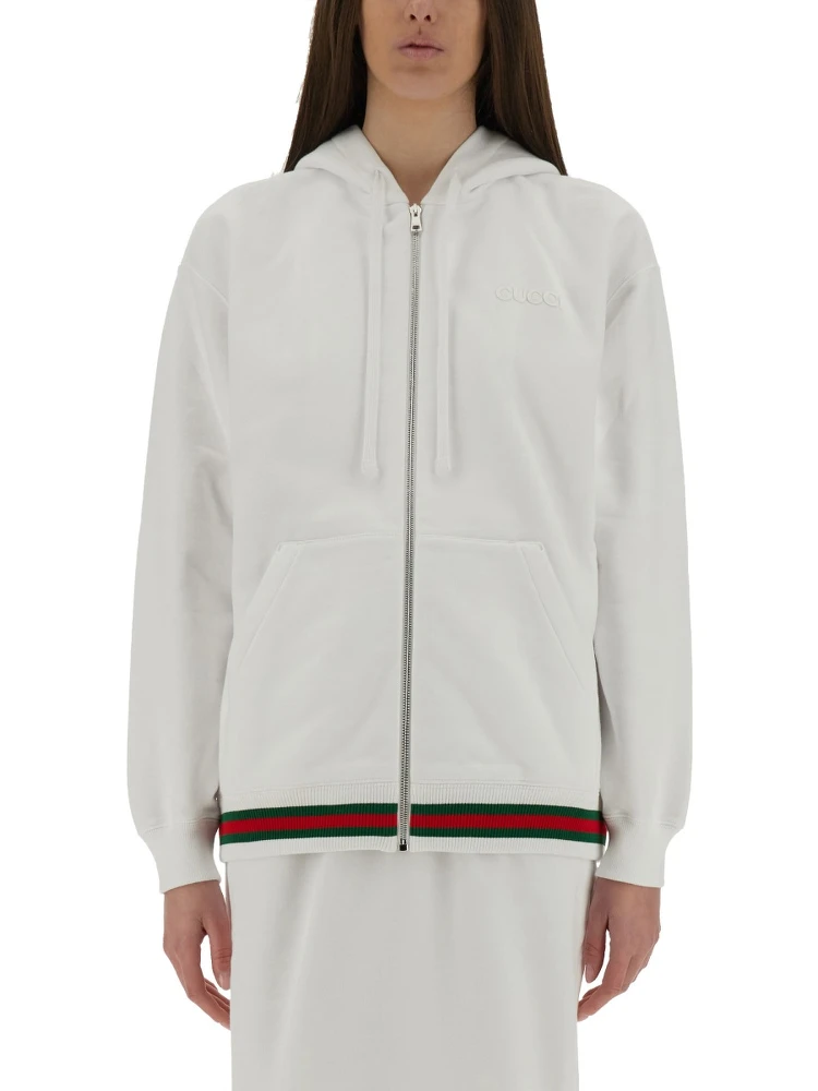 COTTON JERSEY SWEATSHIRT