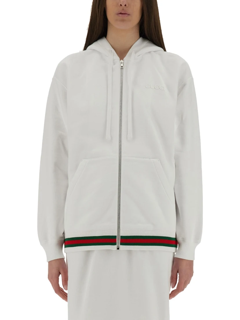 COTTON JERSEY SWEATSHIRT