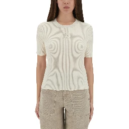 LOGO KNIT T-SHIRT