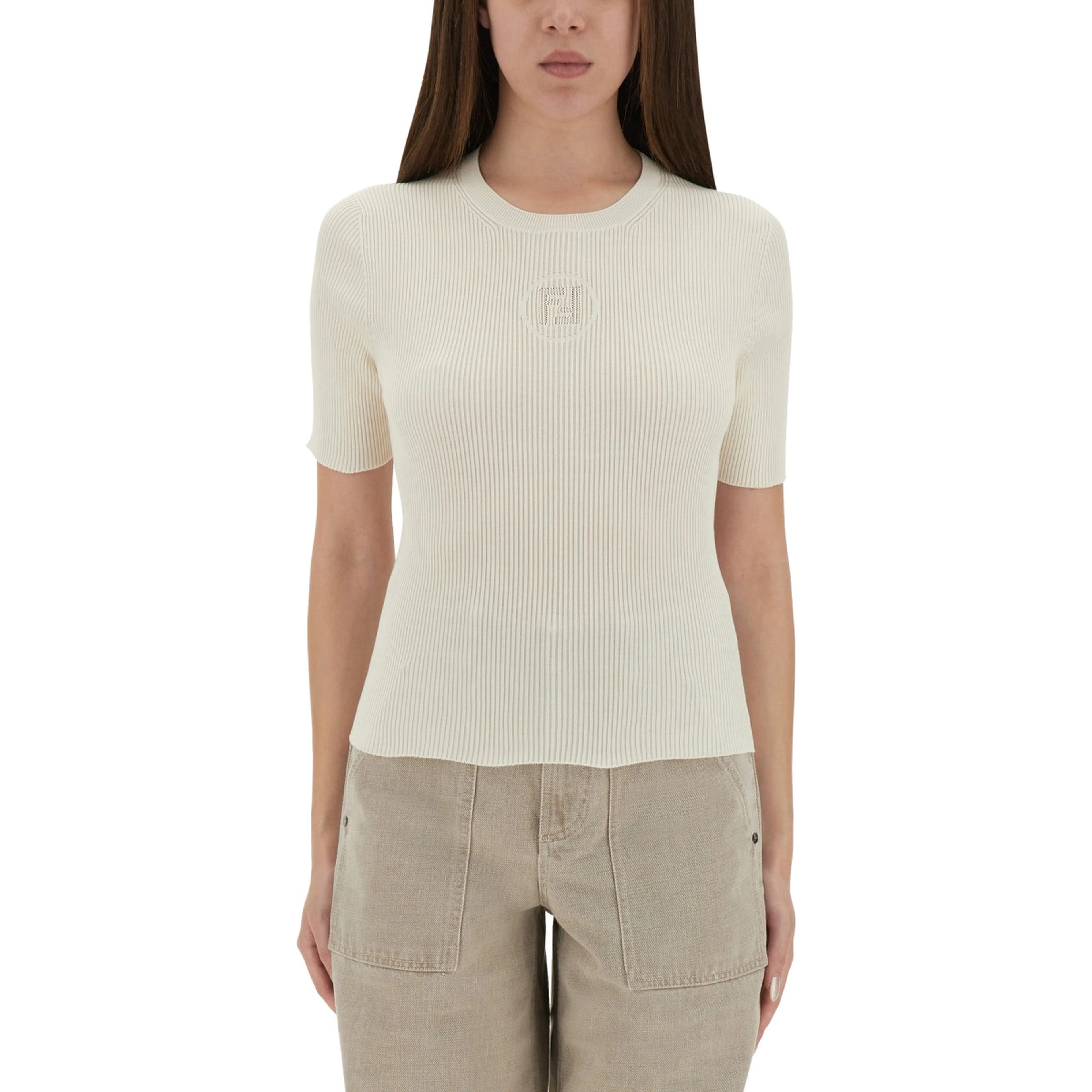 LOGO KNIT T-SHIRT