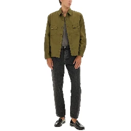 COTTON TWILL OVERSHIRT