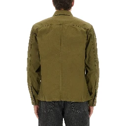 COTTON TWILL OVERSHIRT