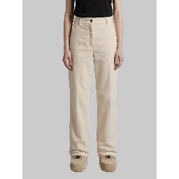Wide-leg corduroy pants