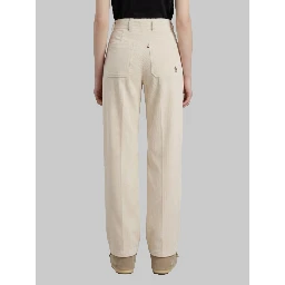 Wide-leg corduroy pants