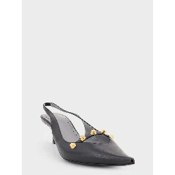 Midnight 45 slingback pumps