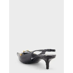 Midnight 45 slingback pumps