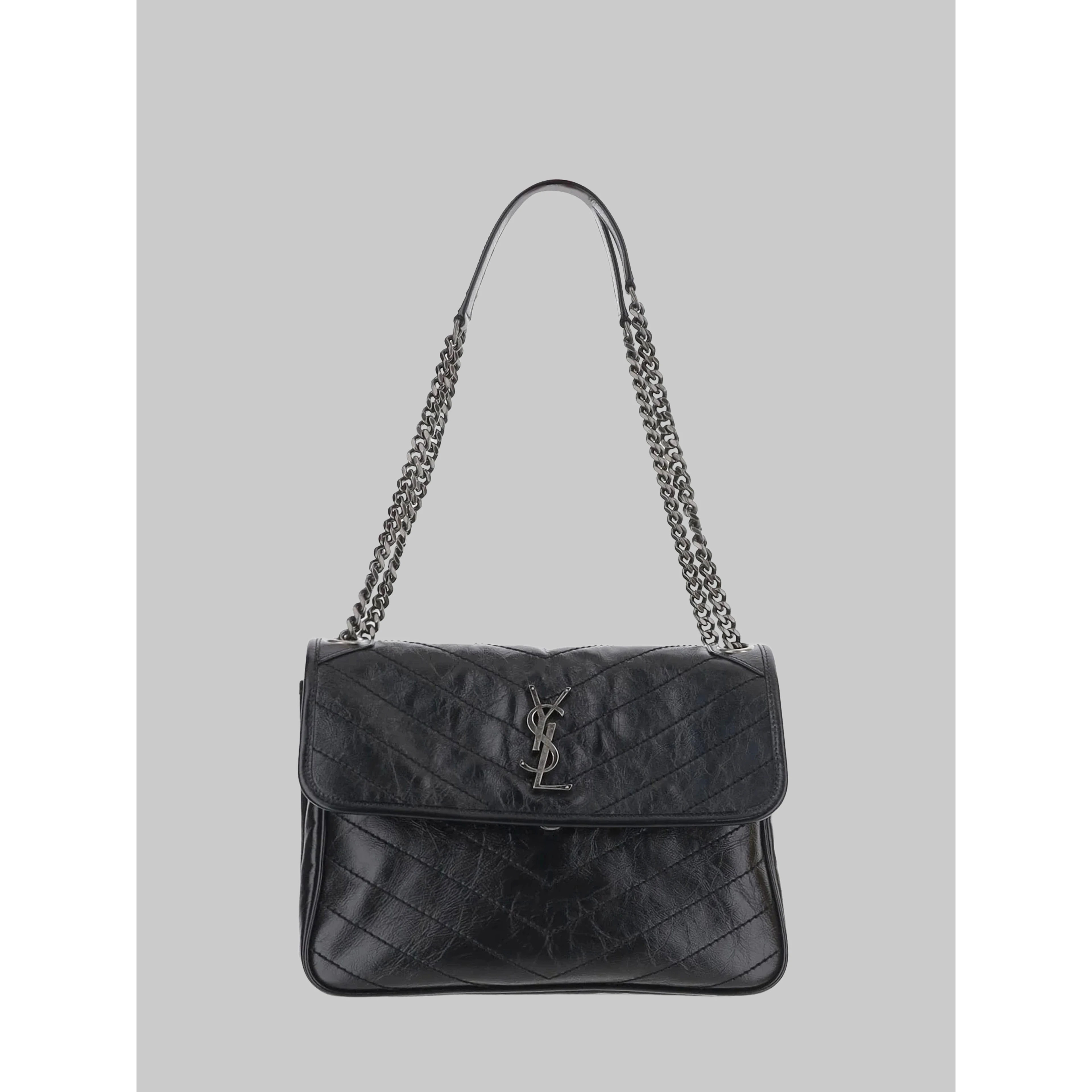 Niki Tripouch Bag in vintage leather