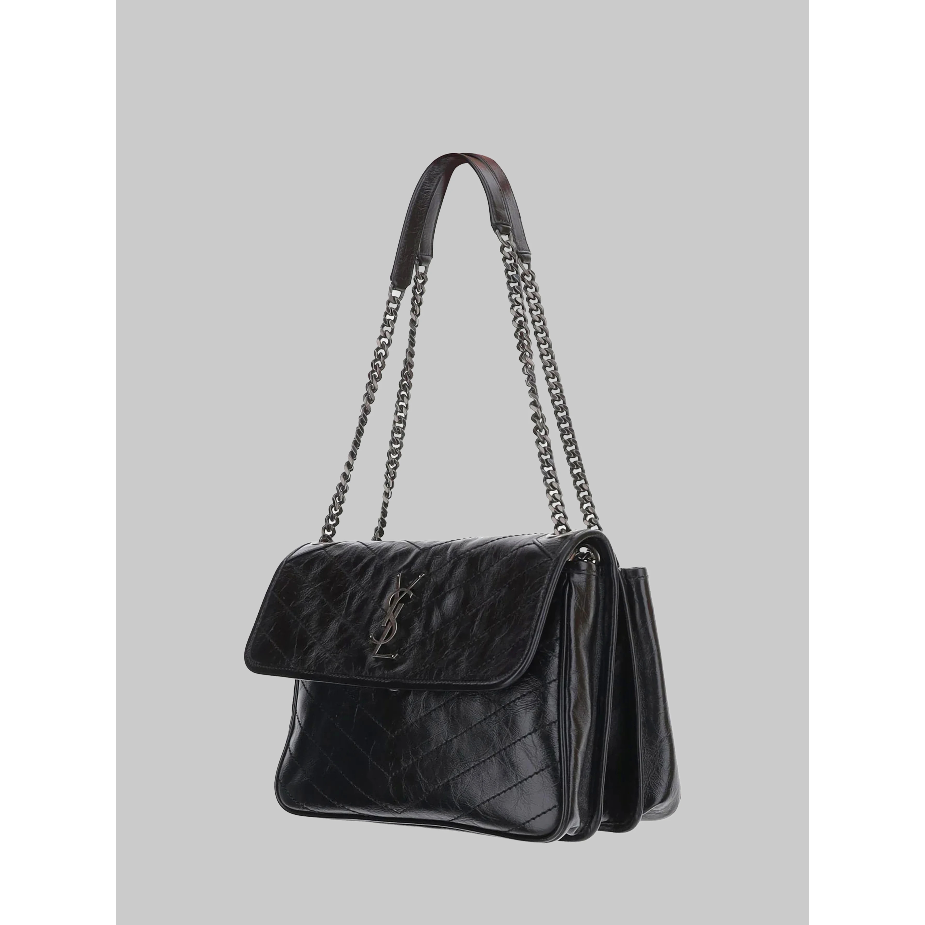 Niki Tripouch Bag in vintage leather