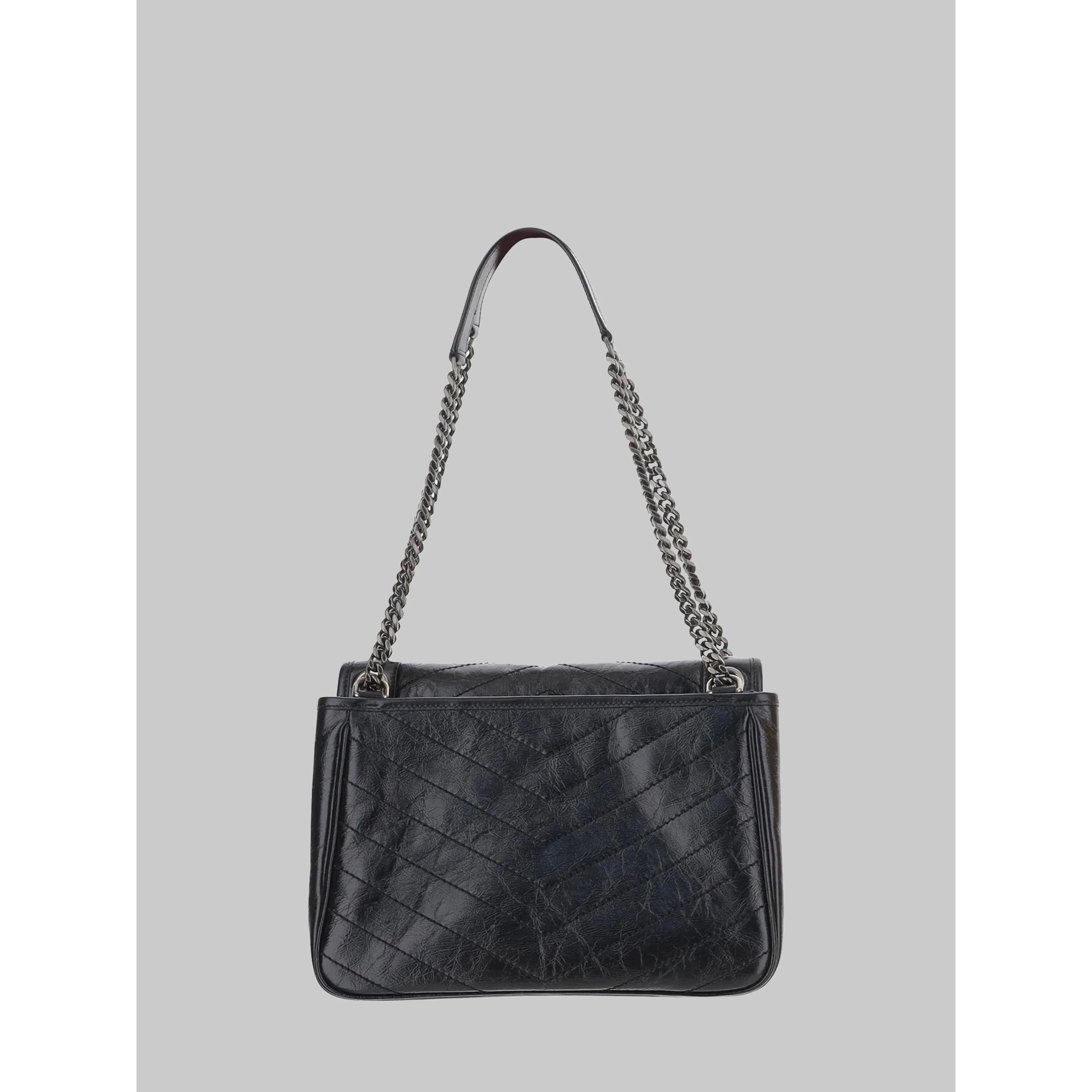 Niki Tripouch Bag in vintage leather
