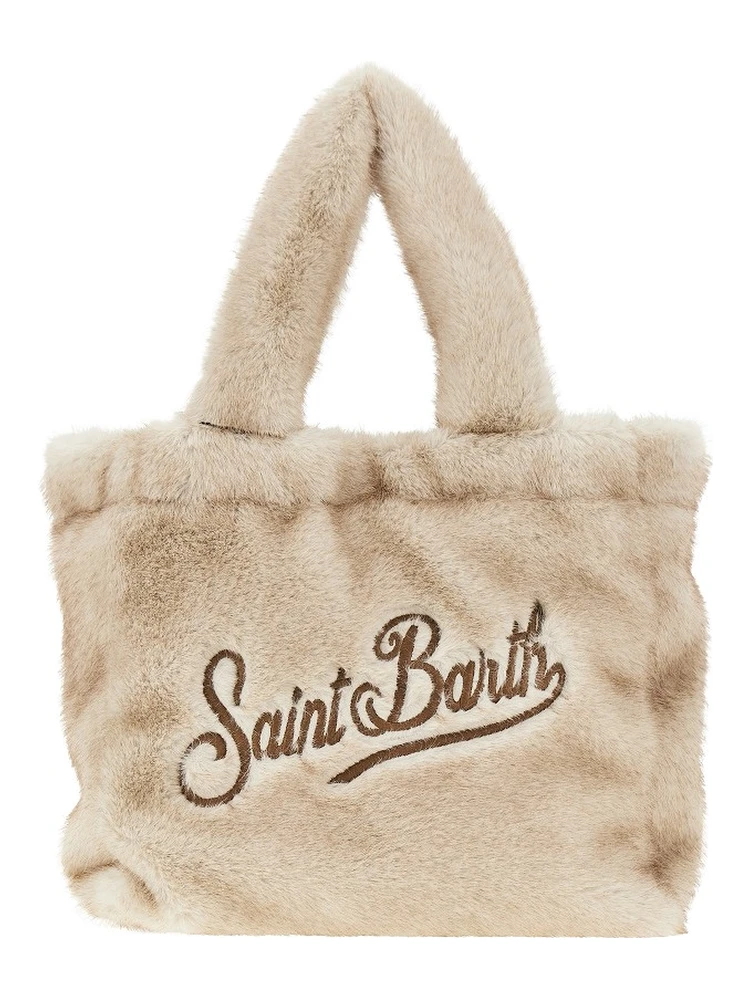 'Colette' faux fur bag