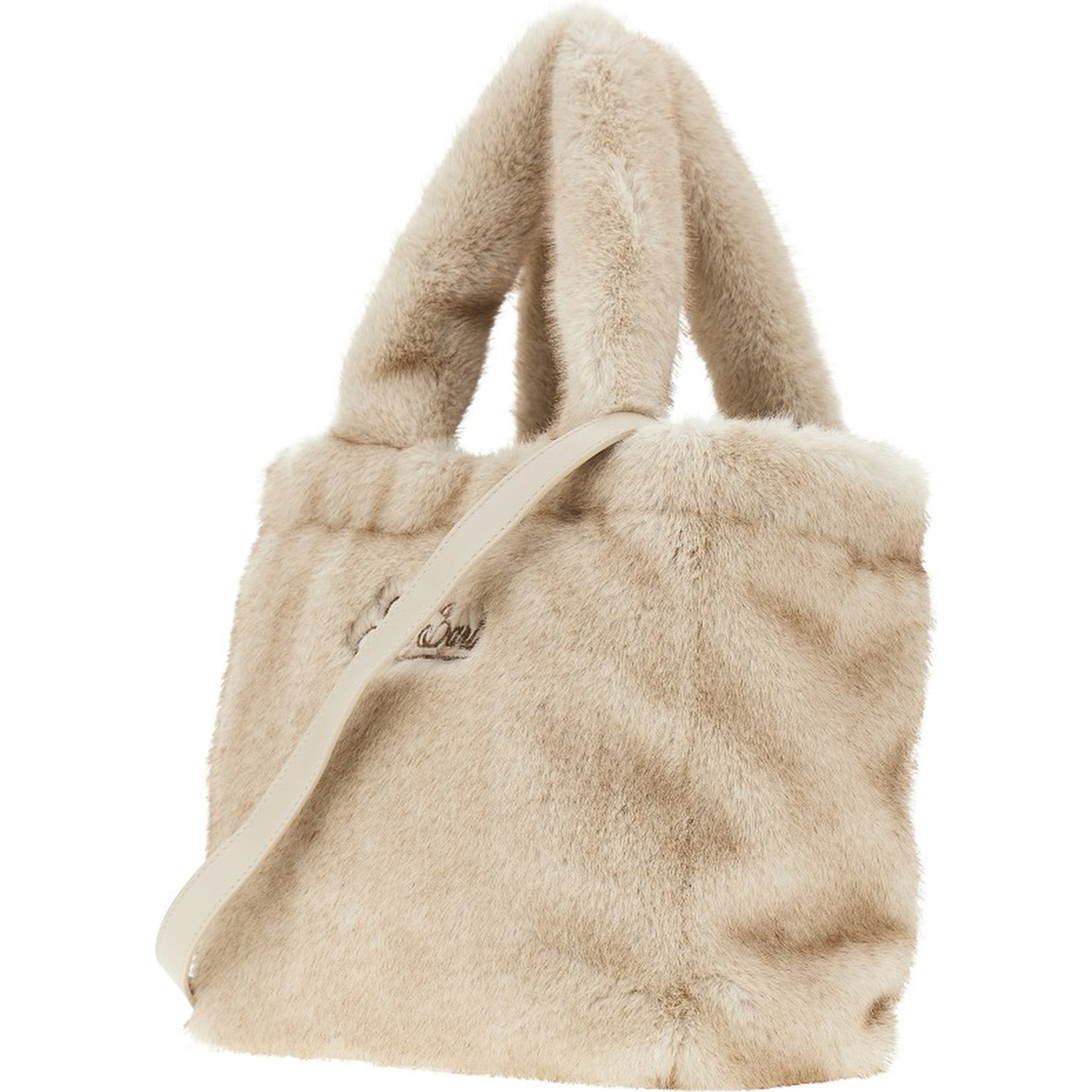 'Colette' faux fur bag