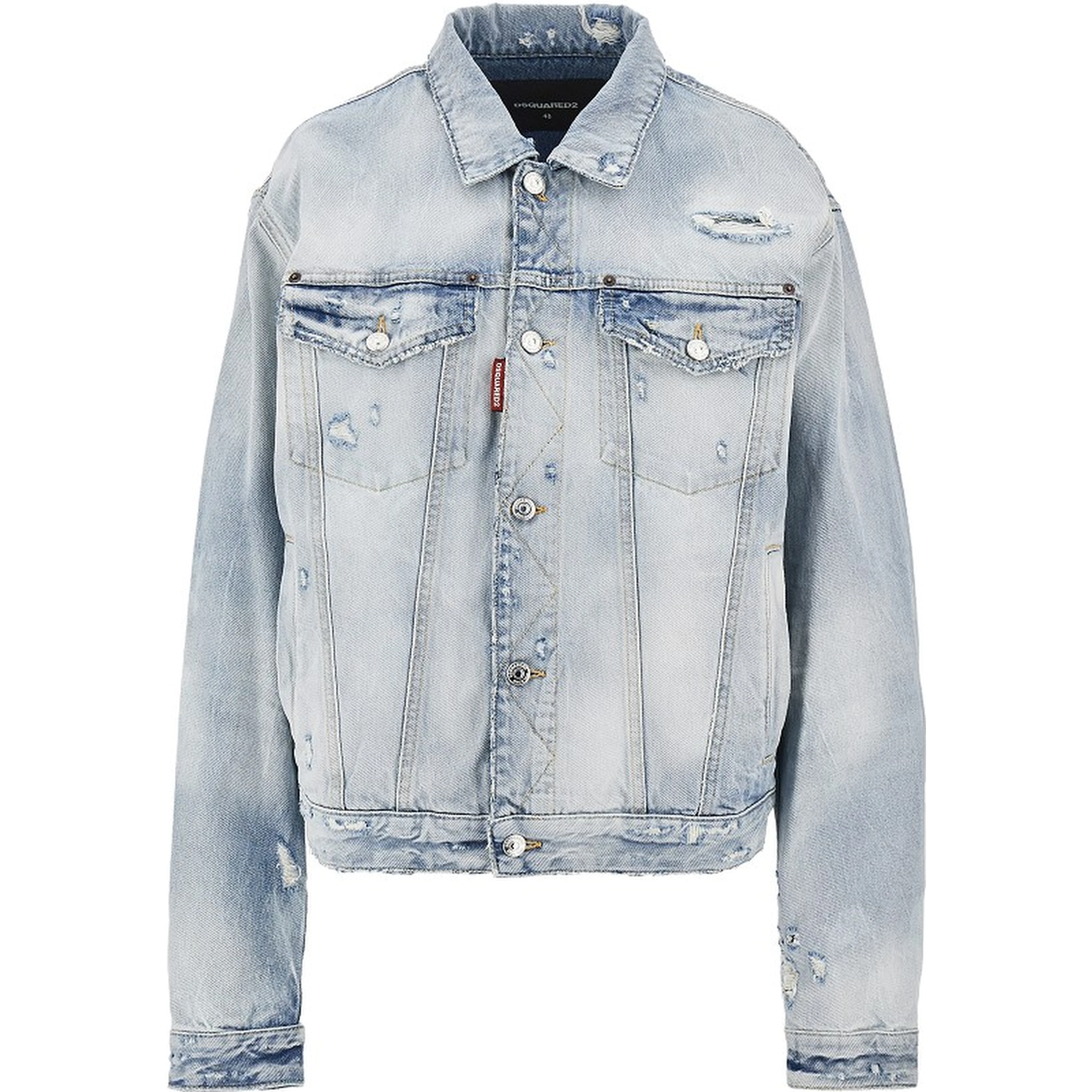 Vintage effect denim jacket