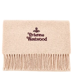 Logo embroidery scarf