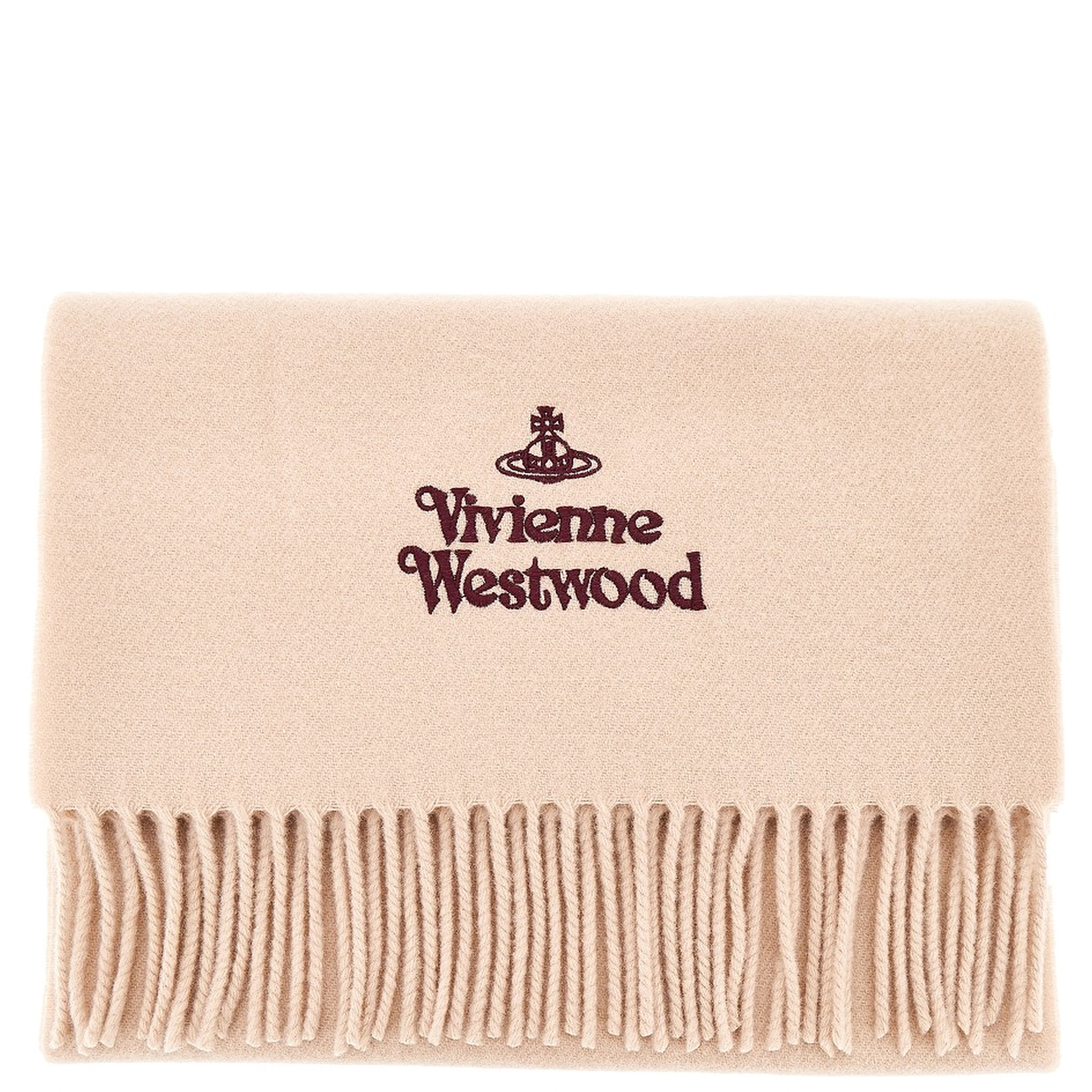 Logo embroidery scarf