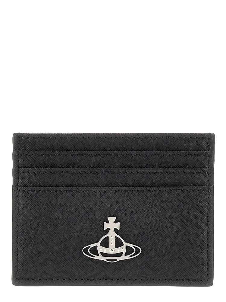 Saffiano leather cardholder