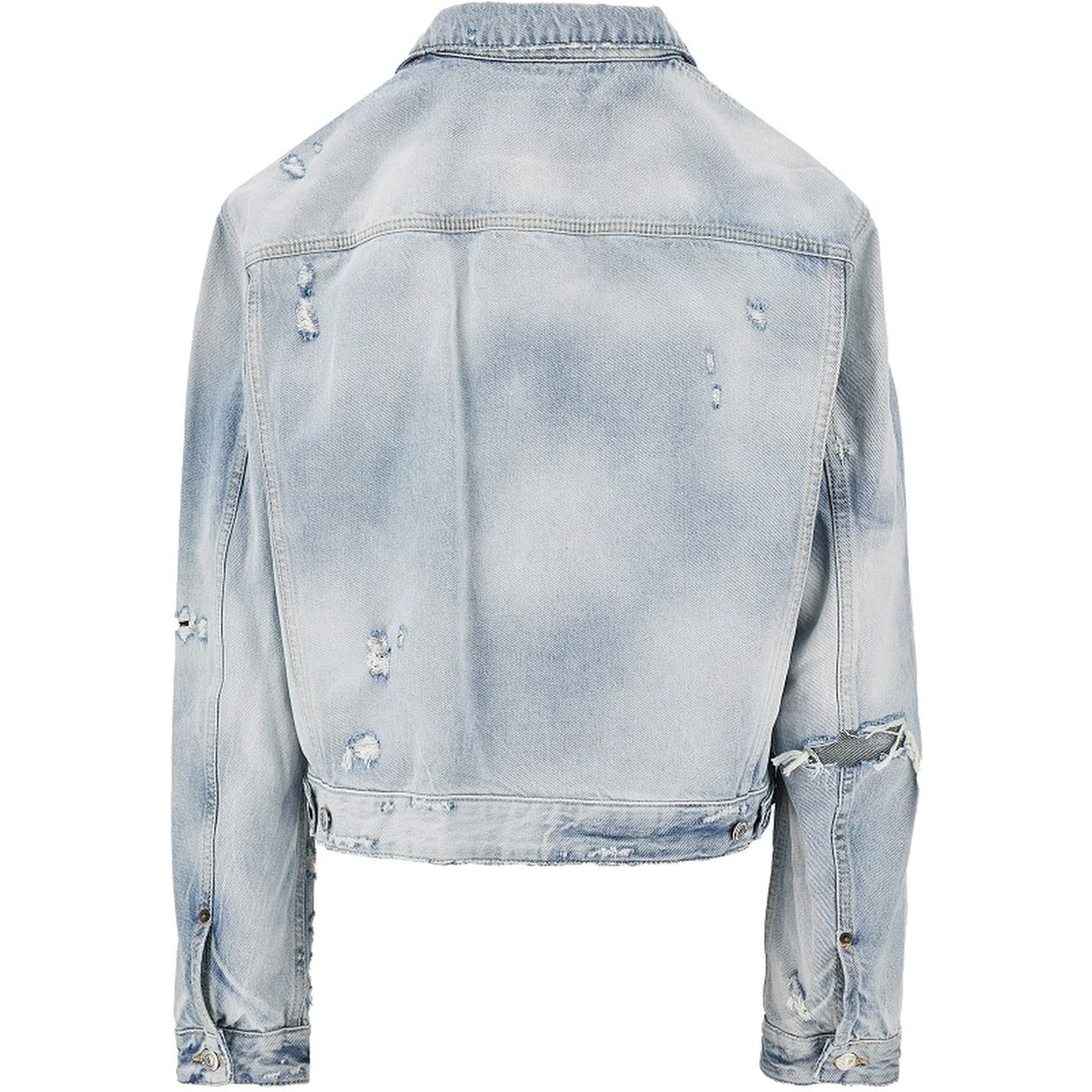 Vintage effect denim jacket
