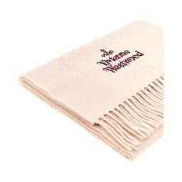 Logo embroidery scarf