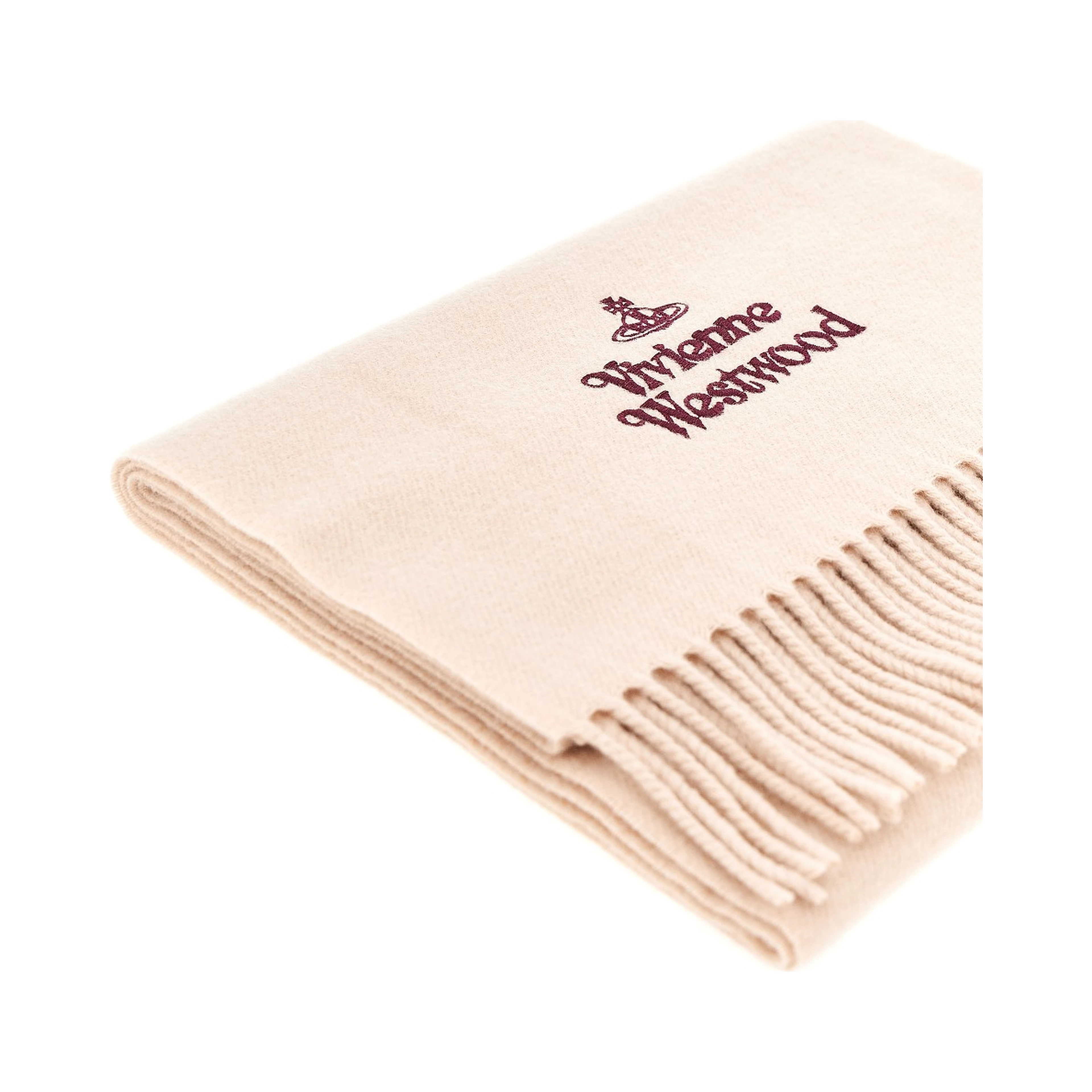 Logo embroidery scarf