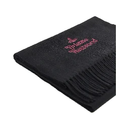 Logo embroidery scarf