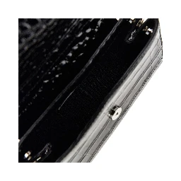 Croco-embossed leather small 'Hazel' bag