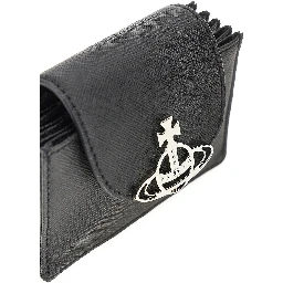 Saffiano leather cardholder