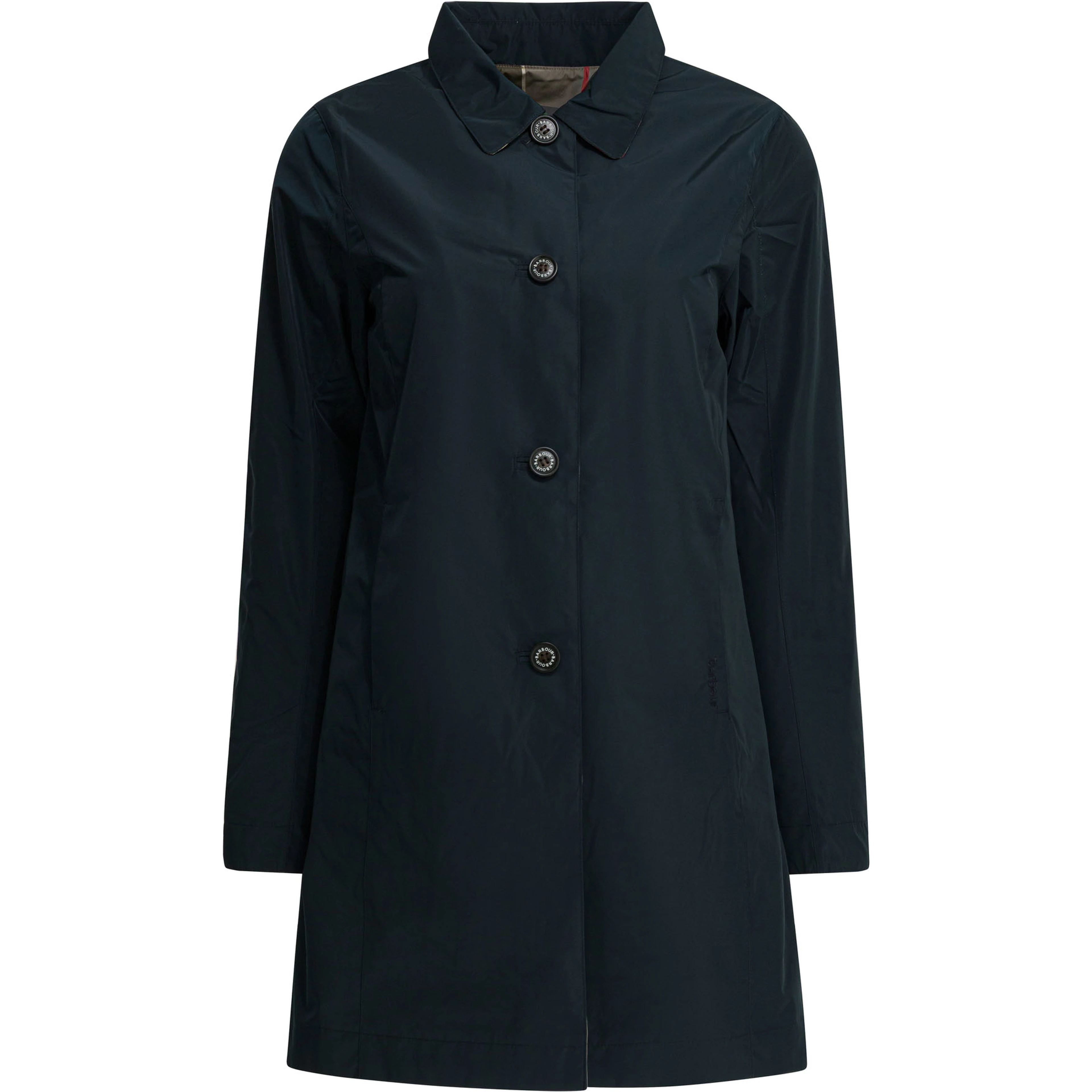 "Babbity" reversible raincoat jacket