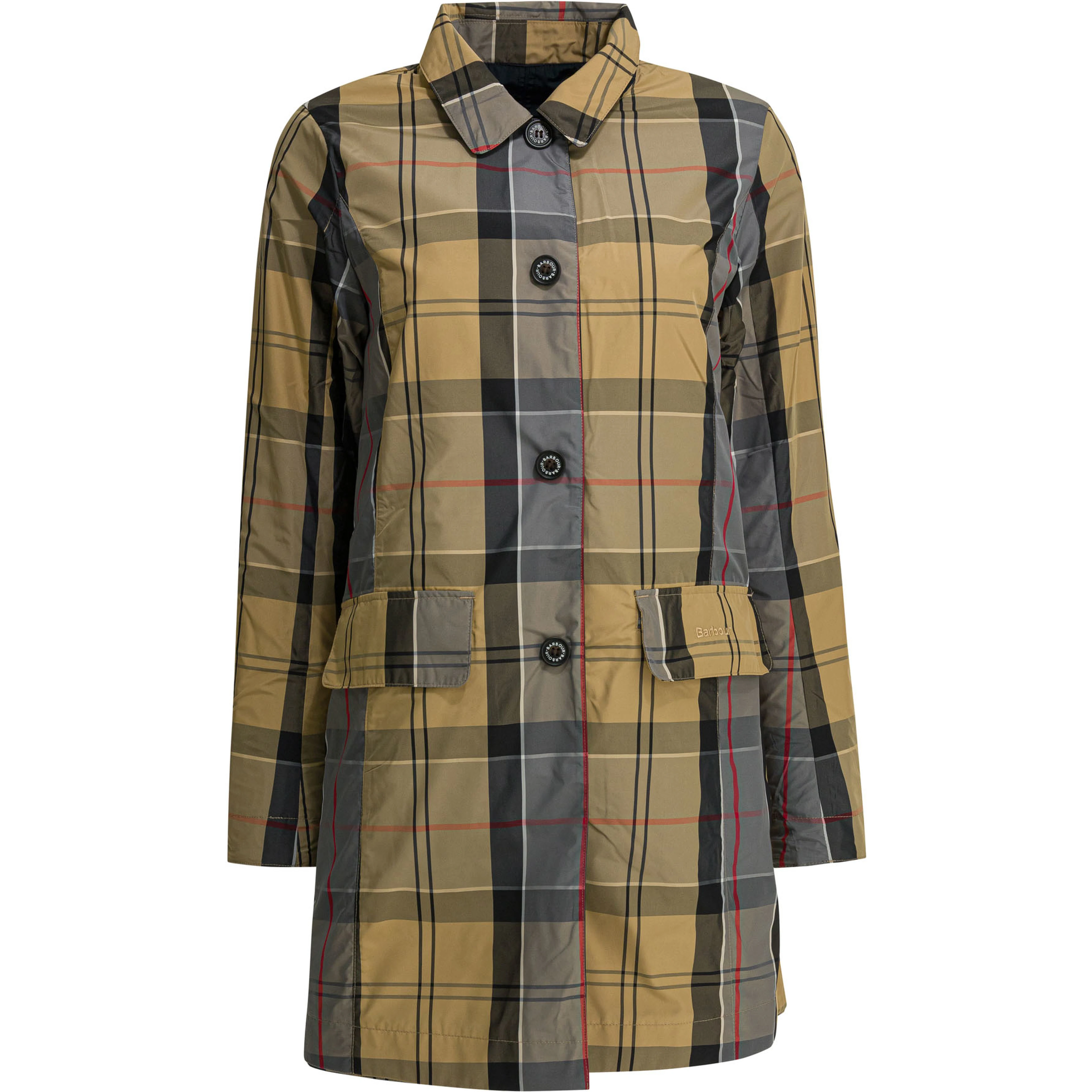 "Babbity" reversible raincoat jacket