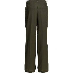 Wool tailored pants