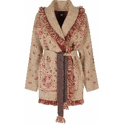 BANDANA JACQUARD CARDIGAN